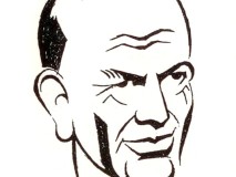 Josef Kotalík na kresbě J. Šindeláře