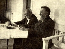 K. Klostermann s A. Sedláčkem ve Štěkni
