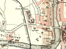 Portyč - plánek z roku 1897