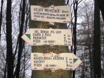 cesta na Velký Mehelník