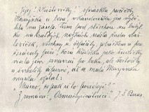 Rukopis J. Š. Baara (úryvek z románu Osmačtyřicátníci)