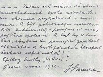 Ukázka rukopisu