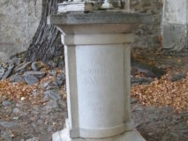 Pomník v Dobrši, autor T. Vejdovský, 2002