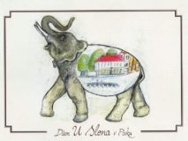 J. Novotný - pohlednice Dům U Slona